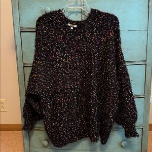 Gimmicks by BKE Black Speckled Women's Sweater